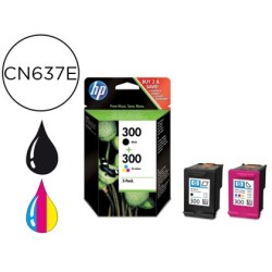 Ink-jet hp n.300 negro  tricolor deskjet photosmart envy pack 2