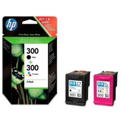 Ink-jet hp n.300 negro  tricolor deskjet photosmart envy pack 2