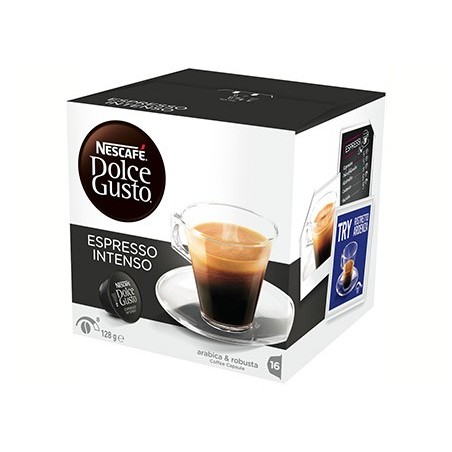 Cafe dolce gusto cafe espresso intenso monodosis caja de 16 unidades