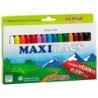 Lapices cera alpino maxidacs caja de 15 unidades colores surtidos
