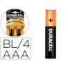 Pila duracell recargable aaa 750 mah blister de 4 unidades