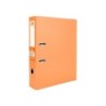Archivador de palanca liderpapel folio documenta forrado pvc con rado lomo 75mm naranja con compresor