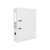 Archivador de palanca liderpapel folio documenta forrado pvc con rado lomo 75mm blanco con compresor