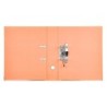 Archivador de palanca liderpapel folio documenta forrado pvc con rado lomo 75mm naranja con compresor