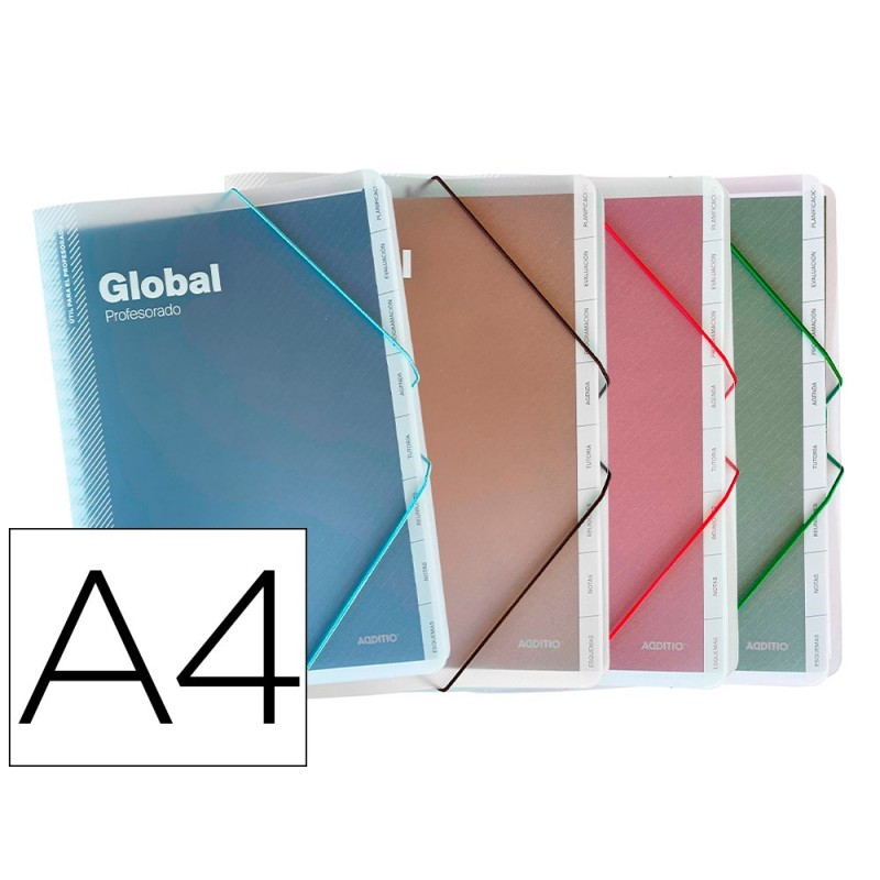Carpeta global additio a4 con evalucion continua programacion tutoria y reuniones Carpeta global additio a4 con evalucion continua programacion tutoria y reuniones