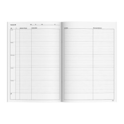 Cuaderno memo-notas additio a4 evaluacion continua mas planificacion semanal del curso