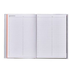 Cuaderno de notas additio horario planificacion mensual plan de curso