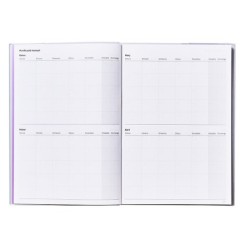 Agenda de programacion additio a4 plan mensual y programacion semanal del curso en catalan