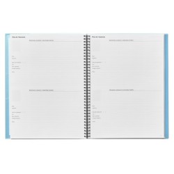 Bloc triplex additio plan curso evaluacion continua plansemanal tutorias mas 6 fundas ransparentes 22,5x31cm catalan