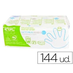 Toalla de papel mano engarzada ecologica -22,5x31 cm 2 capas -paquete con 144 unidades
