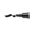 Rotulador q-connect marcador permanente negro punta biselada 5 mm