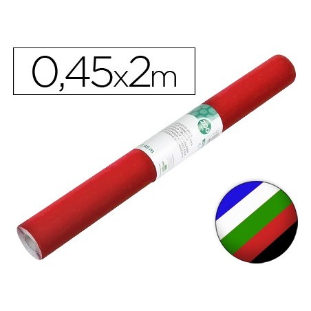 Rollo adhesivo liderpapel unicolor colores surtidos rollo de 0,45 x 2 mt