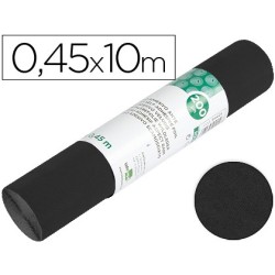 Rollo adhesivo liderpapel especial ante negro rollo de 0,45 x 10 mt
