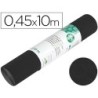 Rollo adhesivo liderpapel especial ante negro rollo de 0,45 x 10 mt