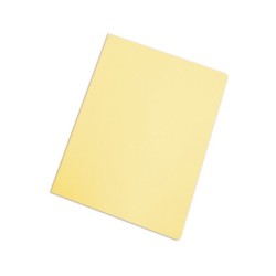 Subcarpeta cartulina gio folio amarillo pastel 180 g/m2