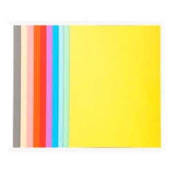 Subcarpeta cartulina gio folio celeste pastel 180 g/m2