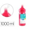 Tempera liquida liderpapel escolar 1000 ml fucsia