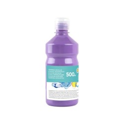 Tempera liquida liderpapel escolar 500 ml lila