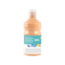 Tempera liquida liderpapel escolar 500 ml carne
