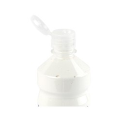Tempera liquida liderpapel escolar 500 ml blanco