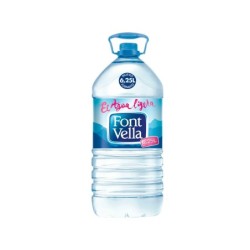 Agua mineral natural font vella sant hilari garrafa 6,25 l
