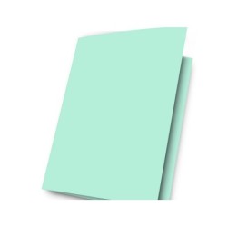 Subcarpeta cartulina gio din a4 verde pastel 180 g/m2