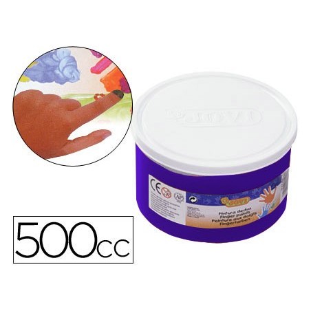 Pintura a dedos jovi 500 cc violeta
