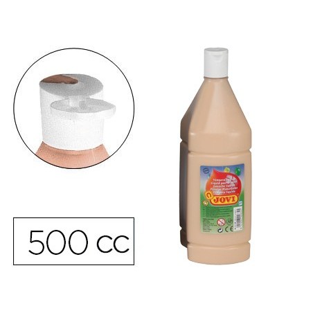 Tempera liquida jovi escolar 500 ml carne