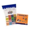 Lapices cera manley school pack de 192 unidades colores surtidos 16 x color