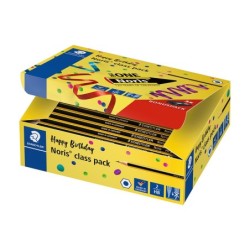 Lapices de grafito staedtler noris n.2 hb class pack de 144 unidades