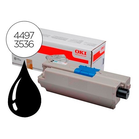 Toner oki c301dn/c321dn negro 2200 pag