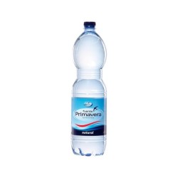 Agua mineral natural fuente primavera botella de 1,5 l