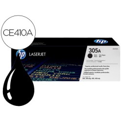 Toner hp 305a laserjet m351/m451/m375/m475 negro 2200 pag