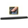 Reposamuñecas de gel fellowes para teclado color negro 471x59x16 mm
