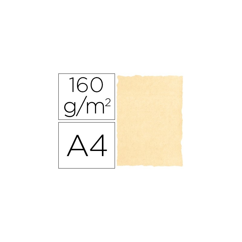 Papel pergamino din a4 160 gr color pergamino crema paquete de 25 hojas Papel pergamino din a4 160 gr color pergamino crema paquete de 25 hojas