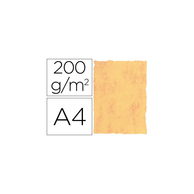 Papel pergamino din a4 200 gr color marmol amarillo paquete de 25 hojas Papel pergamino din a4 200 gr color marmol amarillo paquete de 25 hojas