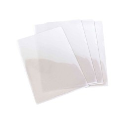 Carpeta esselte dossier uñero plastico folio transparente 110 micras