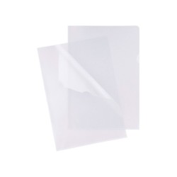 Carpeta esselte dossier uñero plastico folio transparente 110 micras