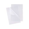 Carpeta esselte dossier uñero plastico folio transparente 110 micras