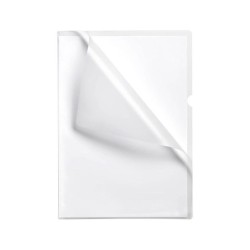Carpeta esselte dossier uñero plastico folio transparente 110 micras