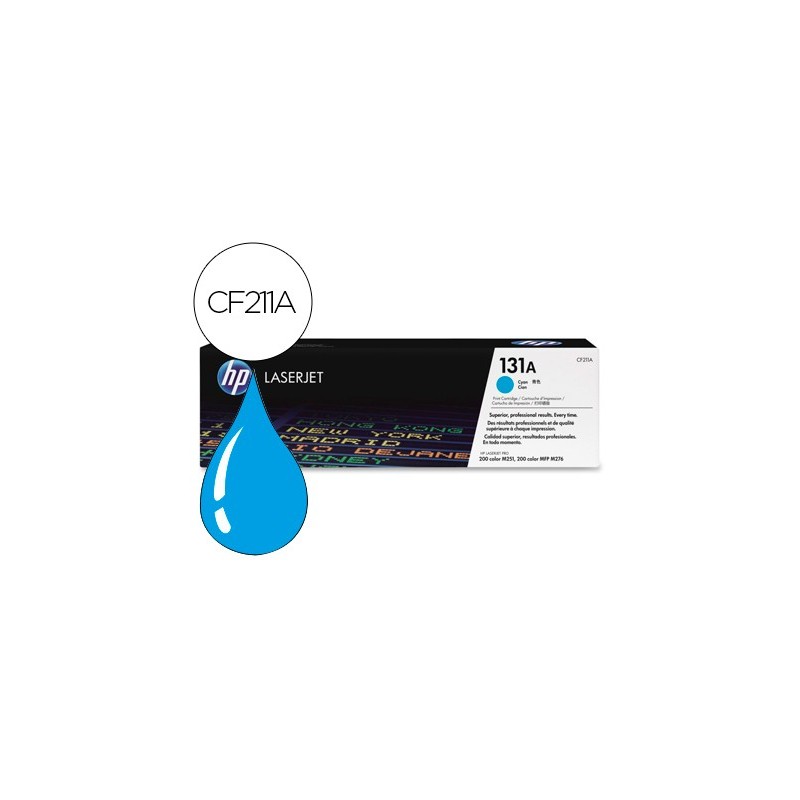 Toner hp 131a laserjet m251/m276 cian 1800 pag
