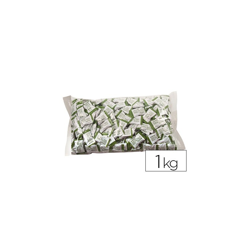 Caramelos de cortesia sabores manzana fresa y cola bolsa de 1 kg