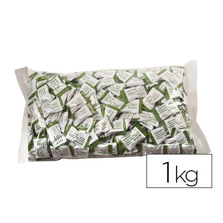 Caramelos de cortesia sabores manzana fresa y cola bolsa de 1 kg