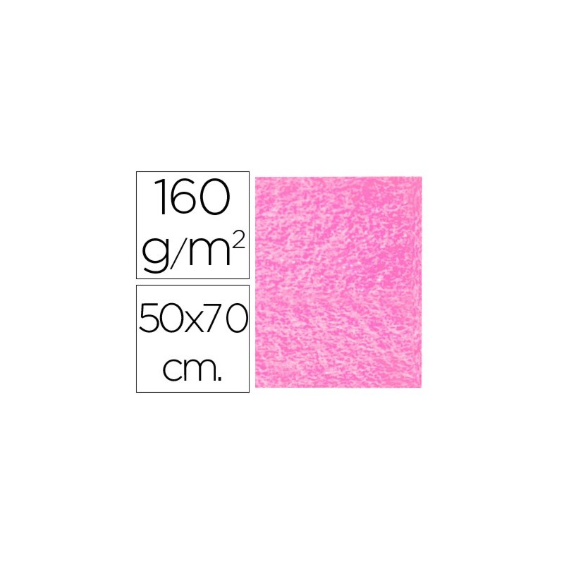Fieltro liderpapel 50x70cm rosa 160g/m2