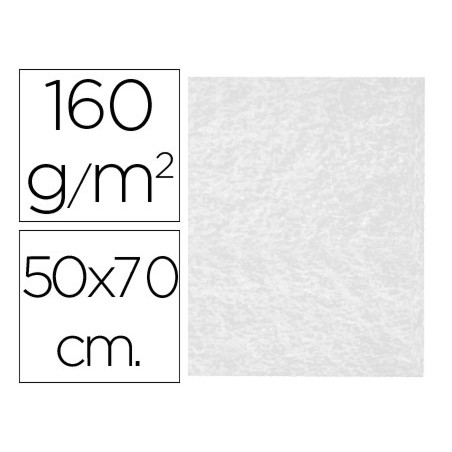 Fieltro liderpapel 50x70cm blanco 160g/m2