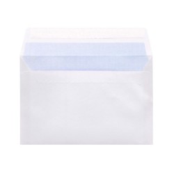 Sobre liderpapel n 9 blanco comercial normalizado 120x176 mm tira de silicona paquete de 25 unidades