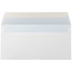 Sobre liderpapel n 2 blanco din americano 110x220 mm tira de silicona paquete de 25 unidades