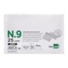 Sobre liderpapel n 9 blanco comercial normalizado 120x176 mm tira de silicona paquete de 25 unidades