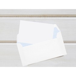 Sobre liderpapel n 2 blanco din americano 110x220 mm tira de silicona paquete de 25 unidades