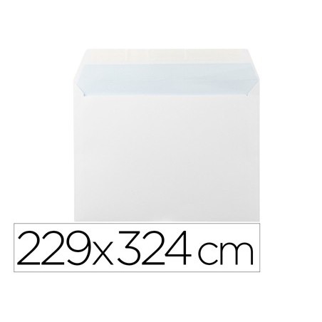 Sobre liderpapel n 14 blanco din c4 229x324 mm tira de silicona paquete de 25 unidades